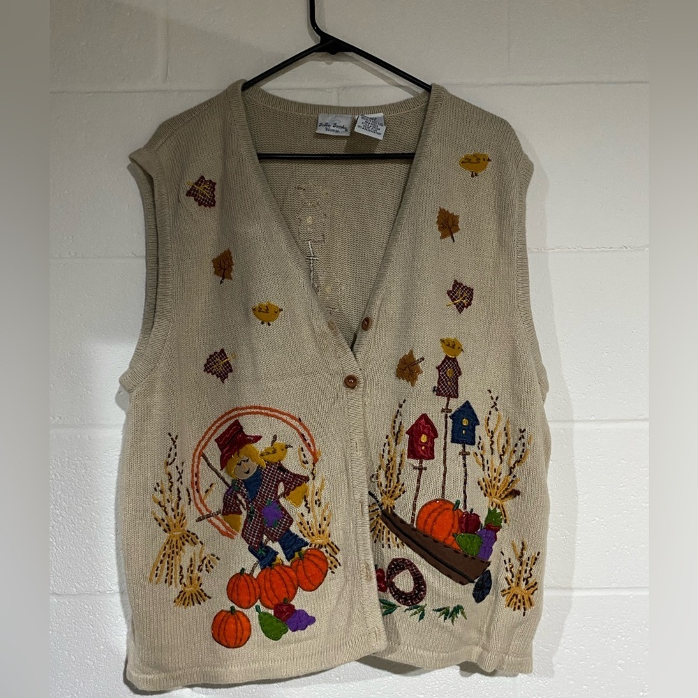 Vintage fall vest 22/24